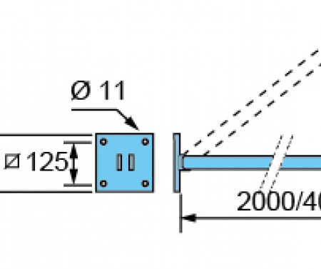 APS Sliding Rail Strut/Ceiling/Wall Fixing